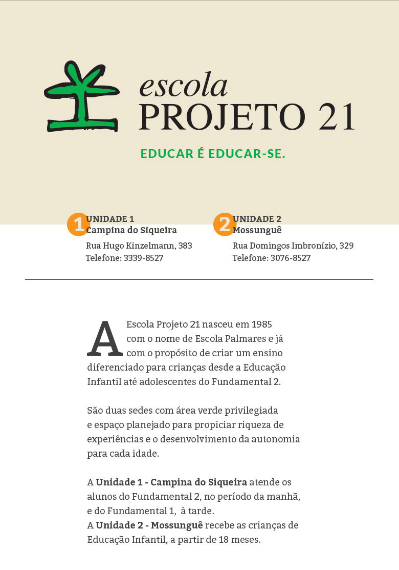 Escola Projeto 21